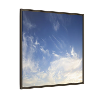 Whispers of Sky - Unique Stretched Canvas Wall Art