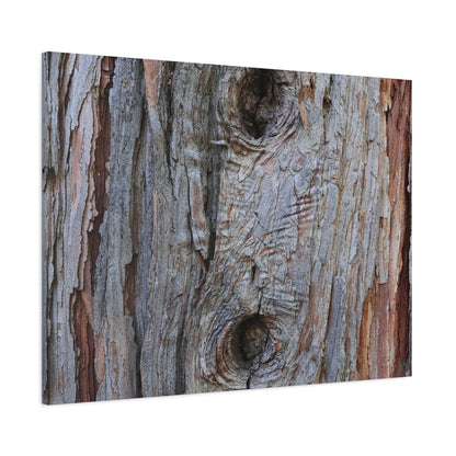Wooden Memoir - Unique Frameless Canvas Wall Art