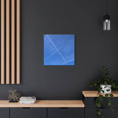 Crossing Paths - Unique Frameless Canvas Wall Art