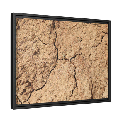 Parched Land - Unique Stretched Canvas Wall Art