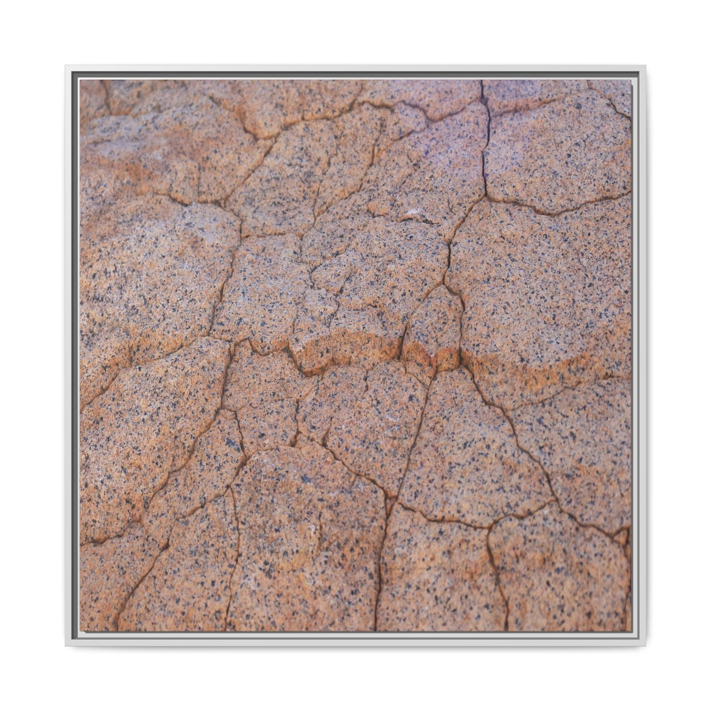 Fragmented Earth - Unique Stretched Canvas Wall Art