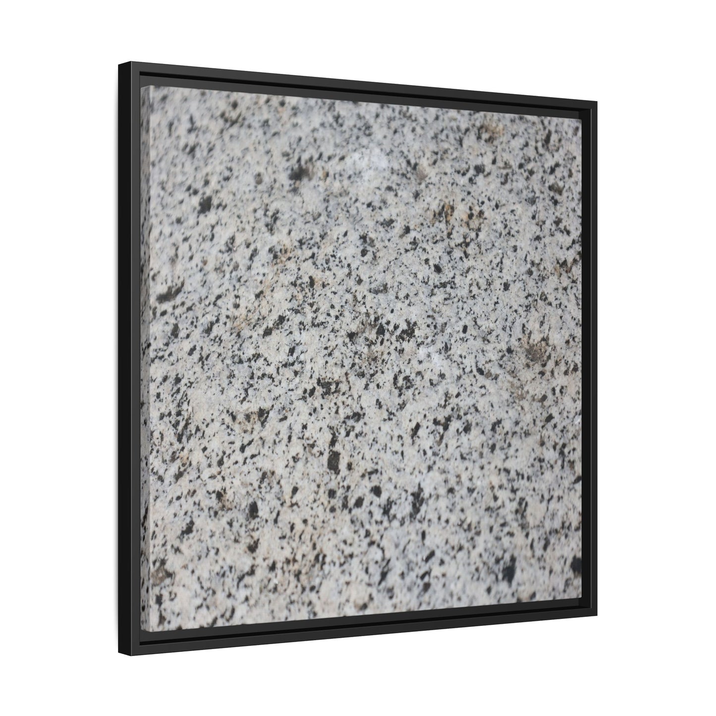 Monochrome Mosaic - Unique Stretched Canvas Wall Art