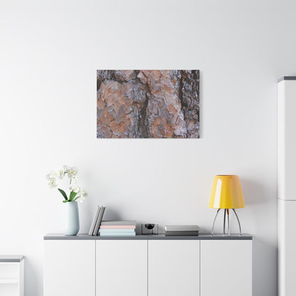 Arboreal Armor - Unique Frameless Canvas Wall Art