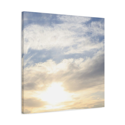 Whispers of Ethereal Light - Unique Frameless Canvas Wall Art