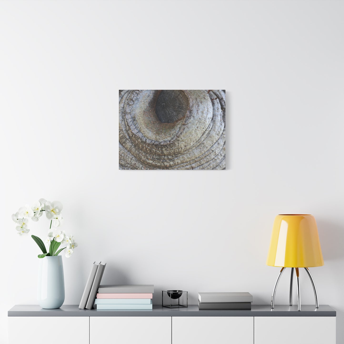 Bark's Eye - Unique Frameless Canvas Wall Art