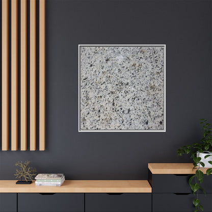 Monochrome Mosaic - Unique Stretched Canvas Wall Art