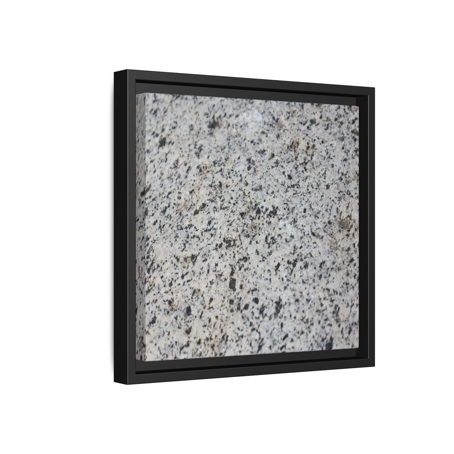Monochrome Mosaic - Unique Stretched Canvas Wall Art