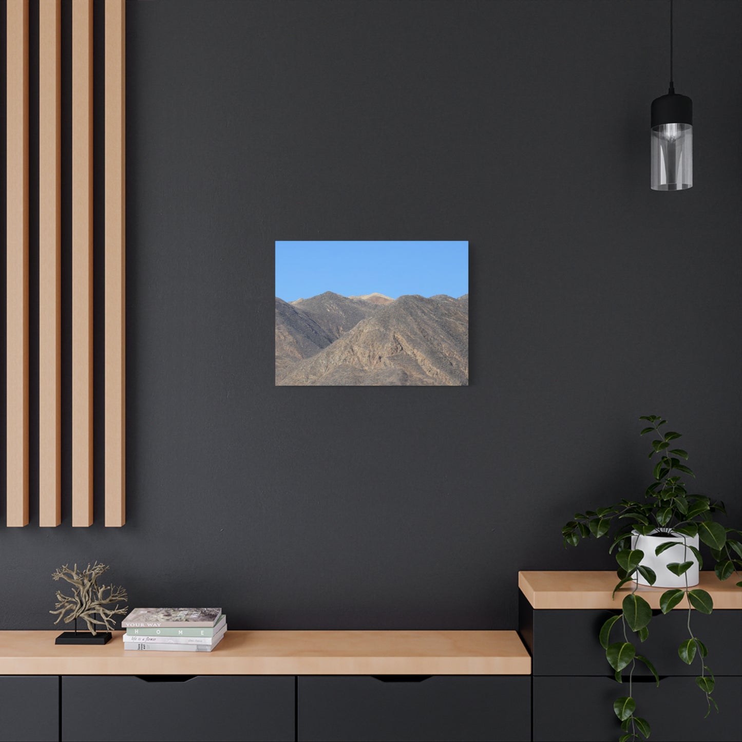 Silent Peaks - Unique Frameless Canvas Wall Art - Art By Earth