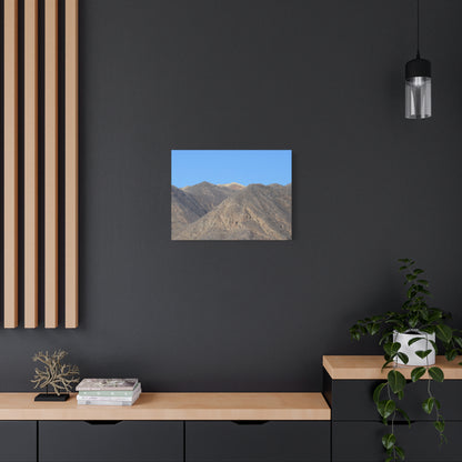 Silent Peaks - Unique Frameless Canvas Wall Art - Art By Earth