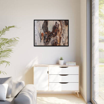 Texture of Time - Unique Stretched Canvas Wall Art