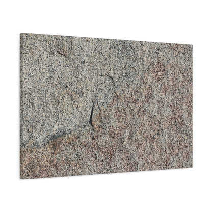 Tectonic Murmur - Unique Frameless Canvas Wall Art