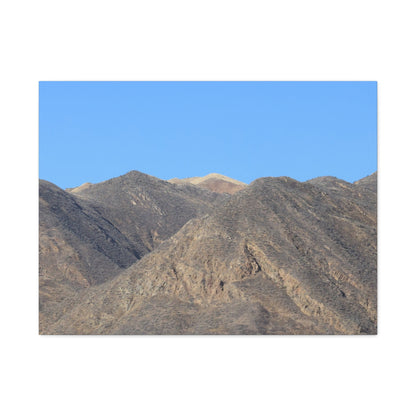 Silent Peaks - Unique Frameless Canvas Wall Art - Art By Earth