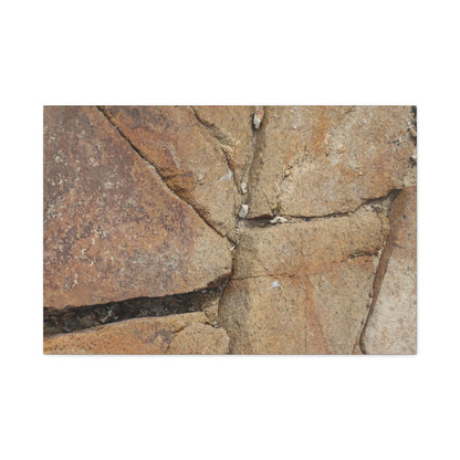 Cracked Earth's Canvas - Unique Frameless Canvas Wall Art