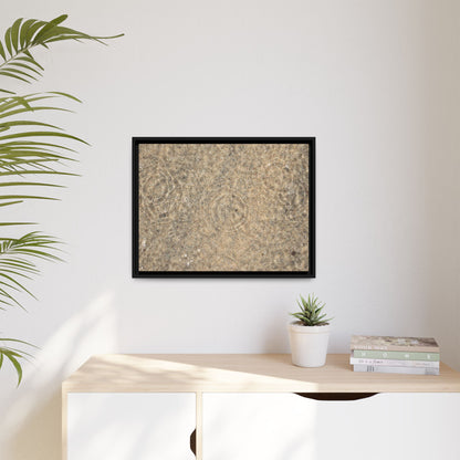 Whispers of Sand - Unique Stretched Canvas Wall Art