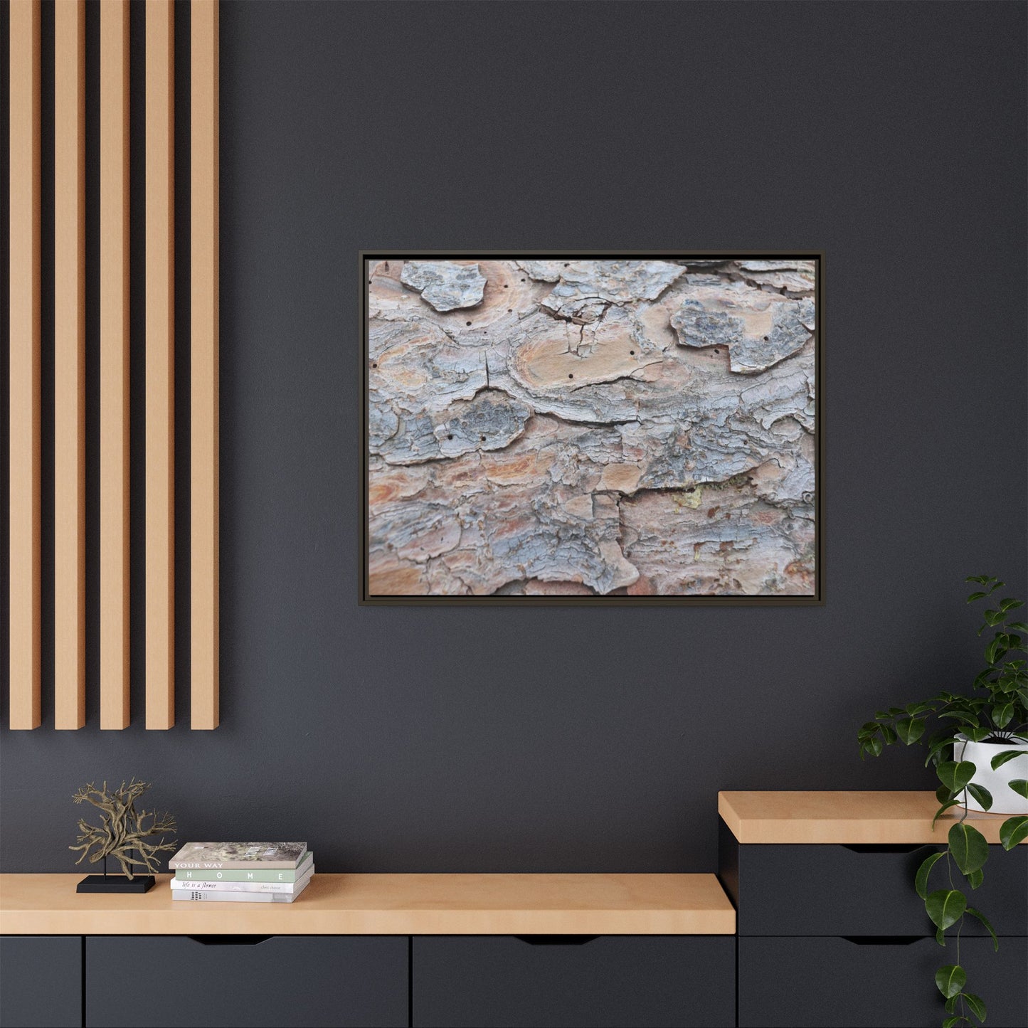 Peeling Memories - Unique Stretched Canvas Wall Art