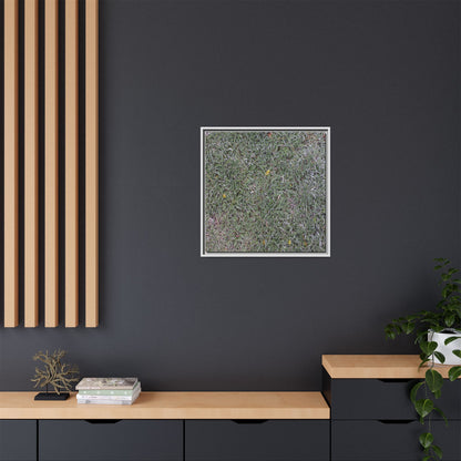 Grassy Texture - Unique Stretched Canvas Wall Art