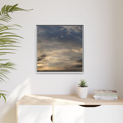 Clouded Thoughts - Unique Stretched Canvas Wall Art