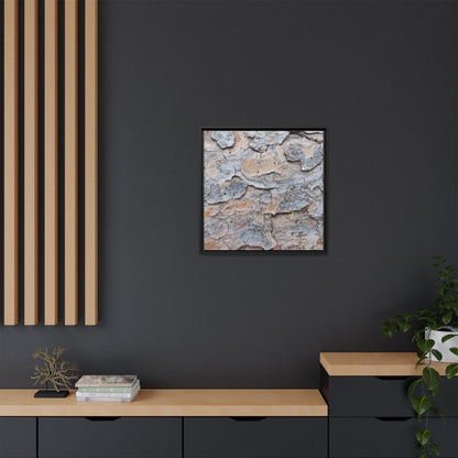 Peeling Memories - Unique Stretched Canvas Wall Art