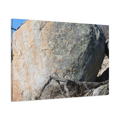 Boulder's Solitude - Unique Stretched Canvas Wall Art - Art By Earth
