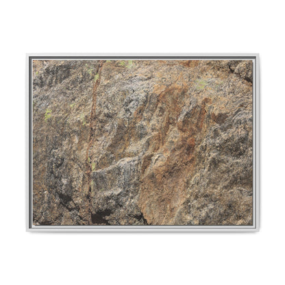 Weathered Rock Formation - Unique Stretched Canvas Wall Art