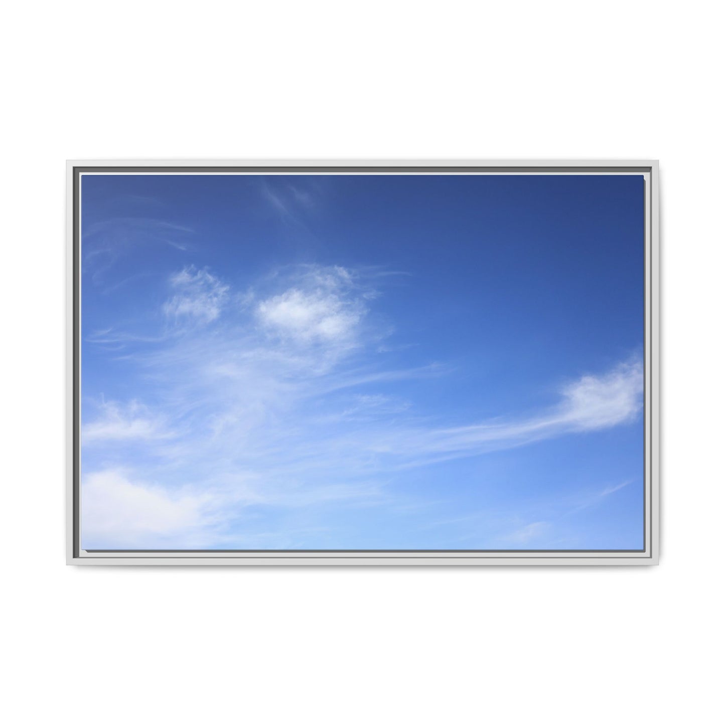 Blue Serenity - Unique Stretched Canvas Wall Art