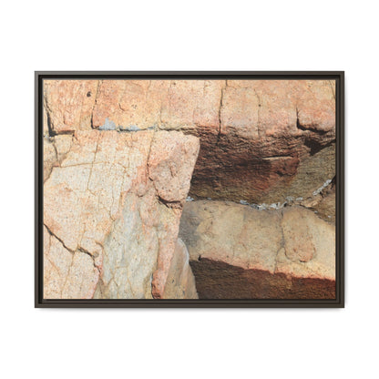 Fractured Stone - Unique Stretched Canvas Wall Art