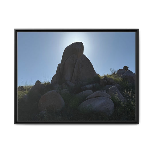 Boulder Silhouette - Unique Poster Wall Art