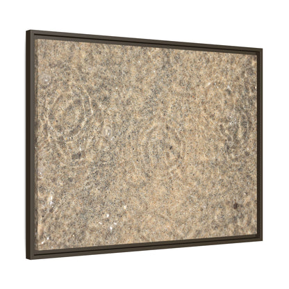 Whispers of Sand - Unique Stretched Canvas Wall Art