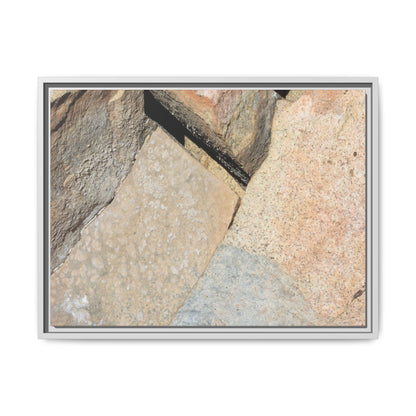 Rock Fragment - Unique Stretched Canvas Wall Art