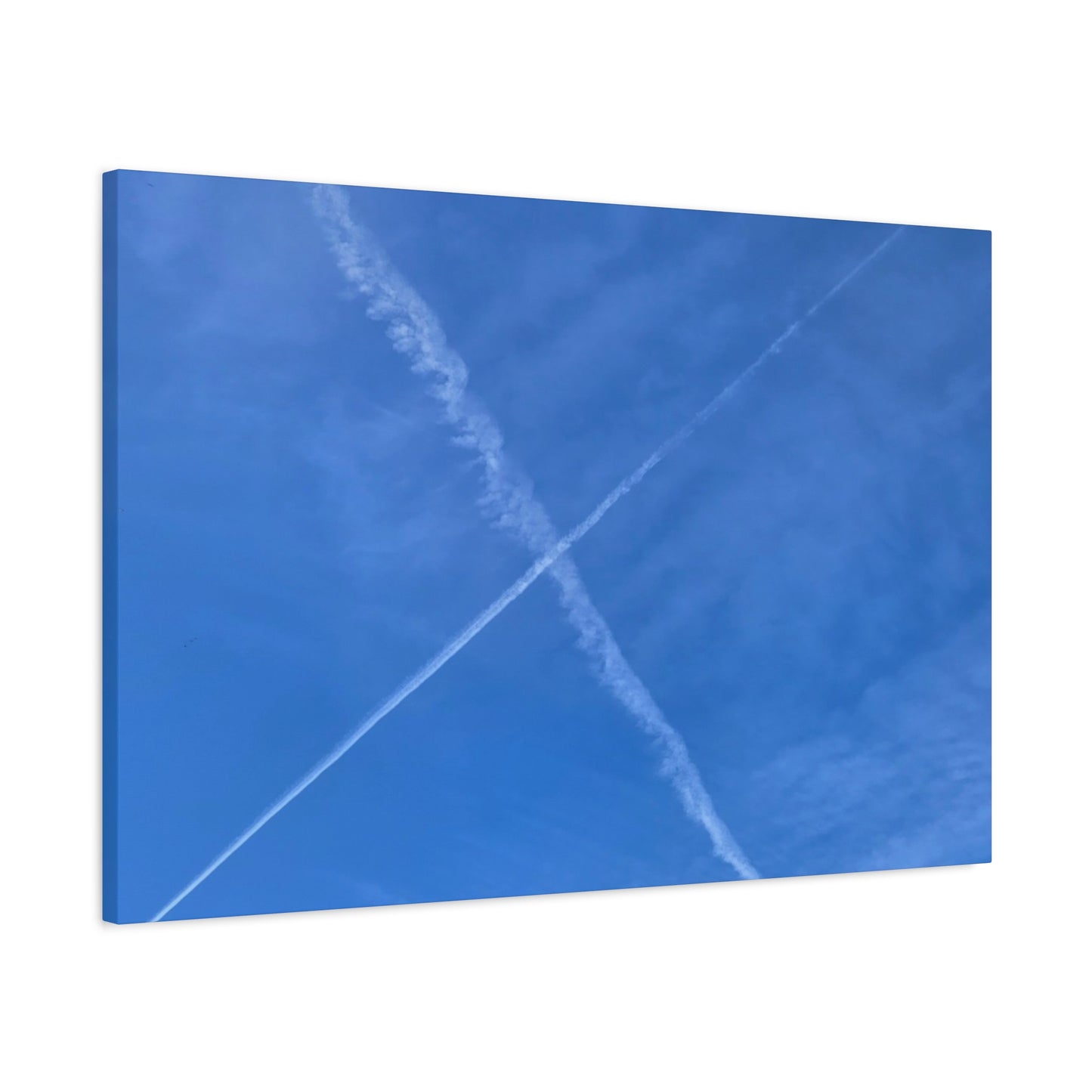Crossing Paths - Unique Frameless Canvas Wall Art