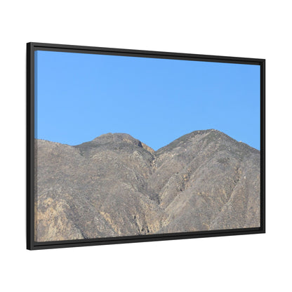 Arid Mountain Breath - Unique Stretched Canvas Wall Art - Art By Earth