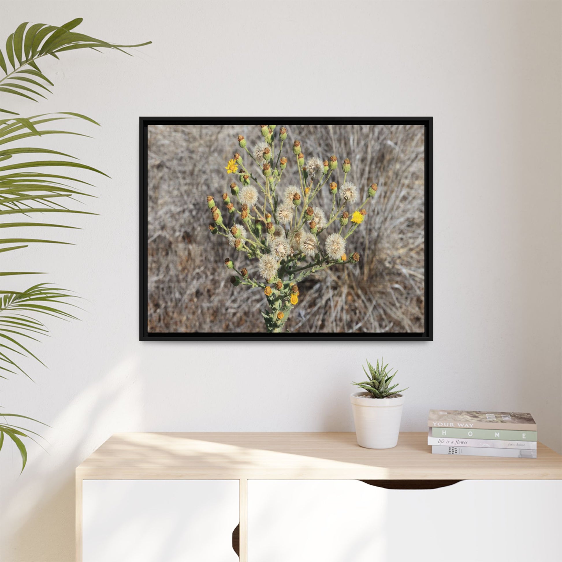 Whispers of the Dry Grass - Unique Stretched Canvas Wall Art - Art By Earth