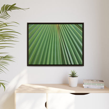 Verdant Veins - Unique Stretched Canvas Wall Art