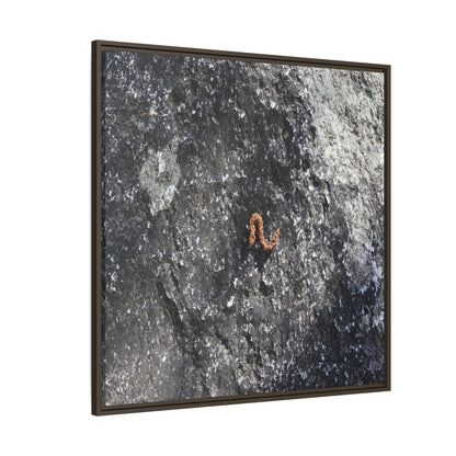 Volcanic Ash and Copper - Unique Stretched Canvas Wall Art