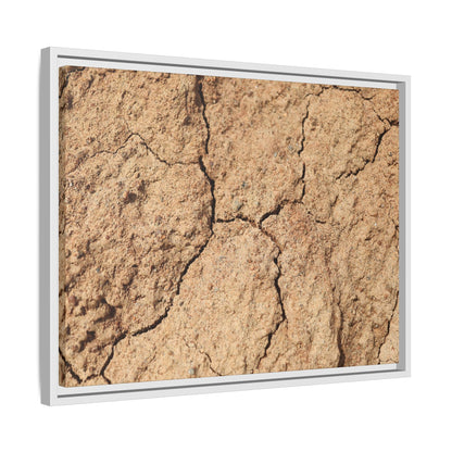 Parched Land - Unique Stretched Canvas Wall Art