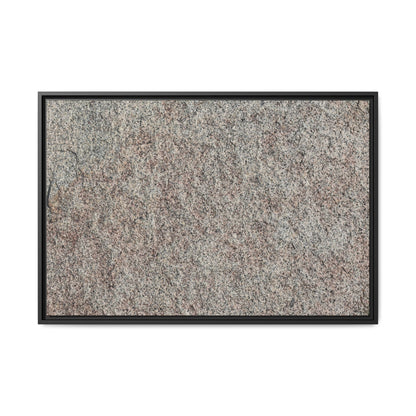 Granular Whispers - Unique Stretched Canvas Wall Art