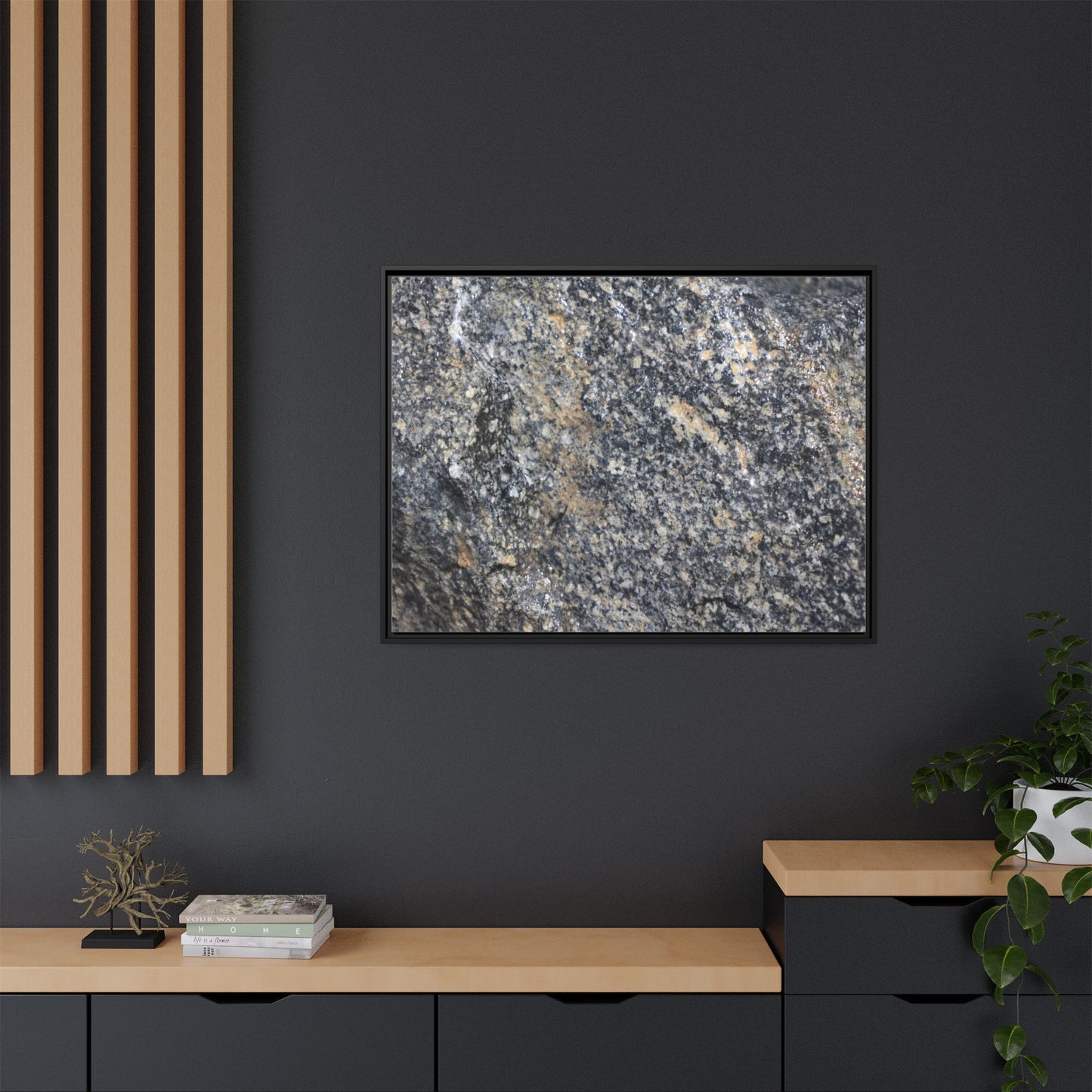 Crystalline Echoes - Unique Poster Wall Art