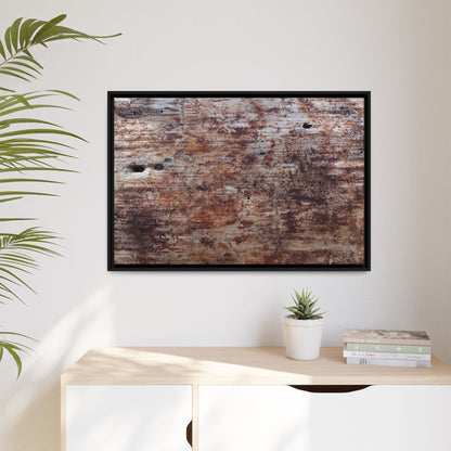 Rustic Textures - Unique Stretched Canvas Wall Art