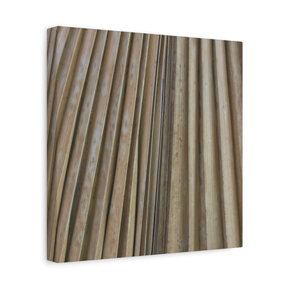 Linear Rhythm - Unique Frameless Canvas Wall Art