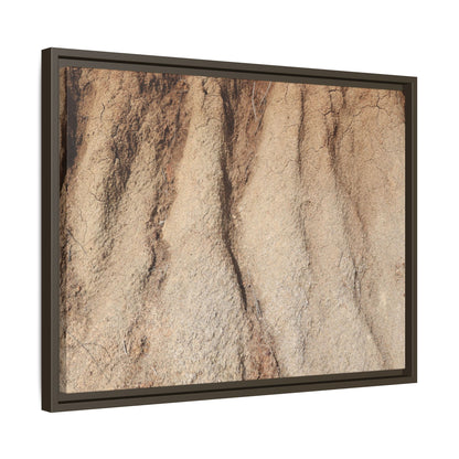 Eroded Canyon Walls - Unique Stretched Canvas Wall Art