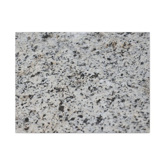 Speckled Silence - Unique Frameless Canvas Wall Art