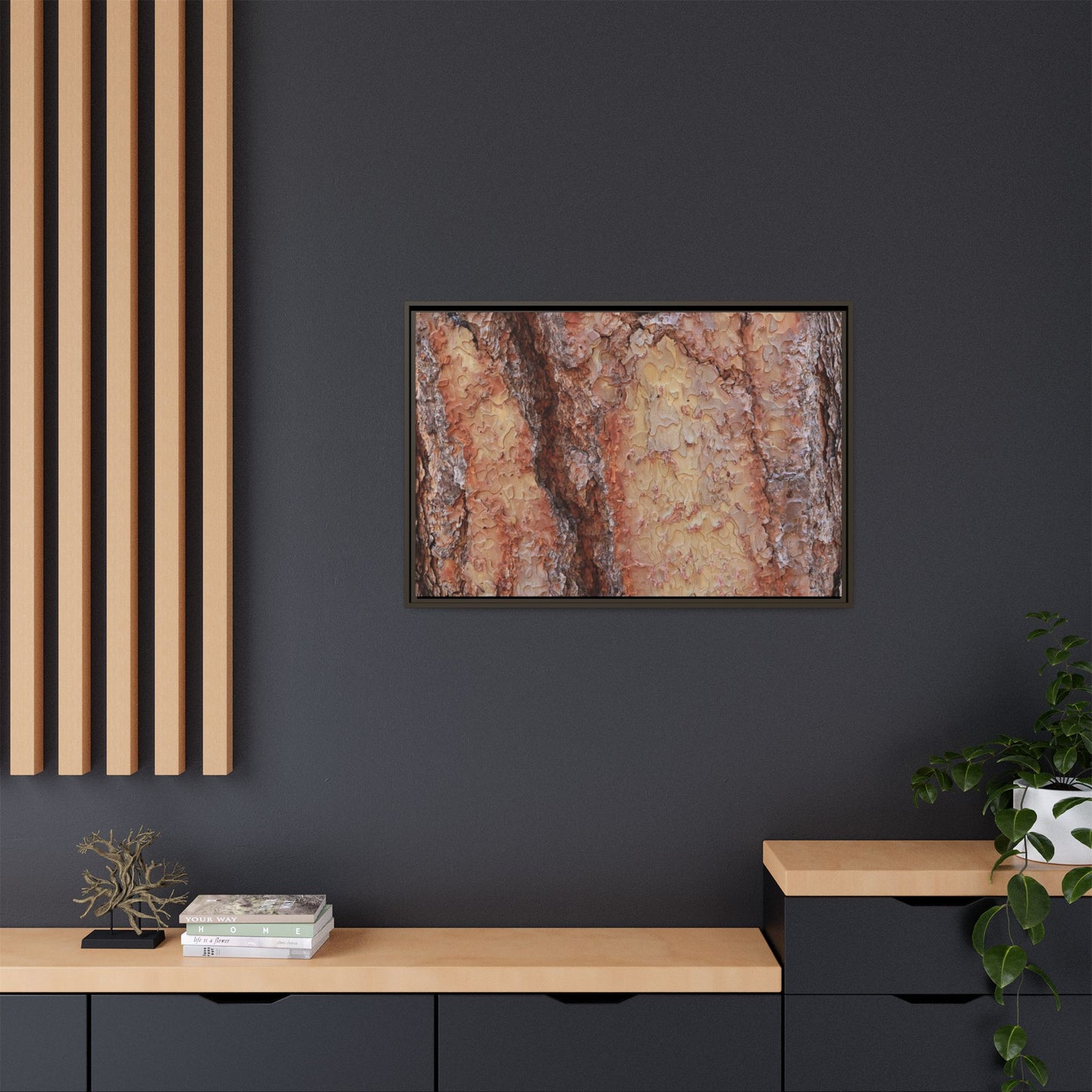 Rustic Rhythms - Unique Stretched Canvas Wall Art