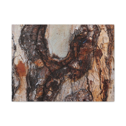 Arboreal Echoes - Unique Frameless Canvas Wall Art