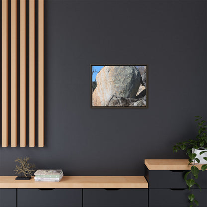 Stony Sentinel - Unique Stretched Canvas Wall Art - Art By Earth