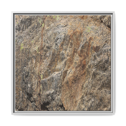 Weathered Rock Formation - Unique Stretched Canvas Wall Art
