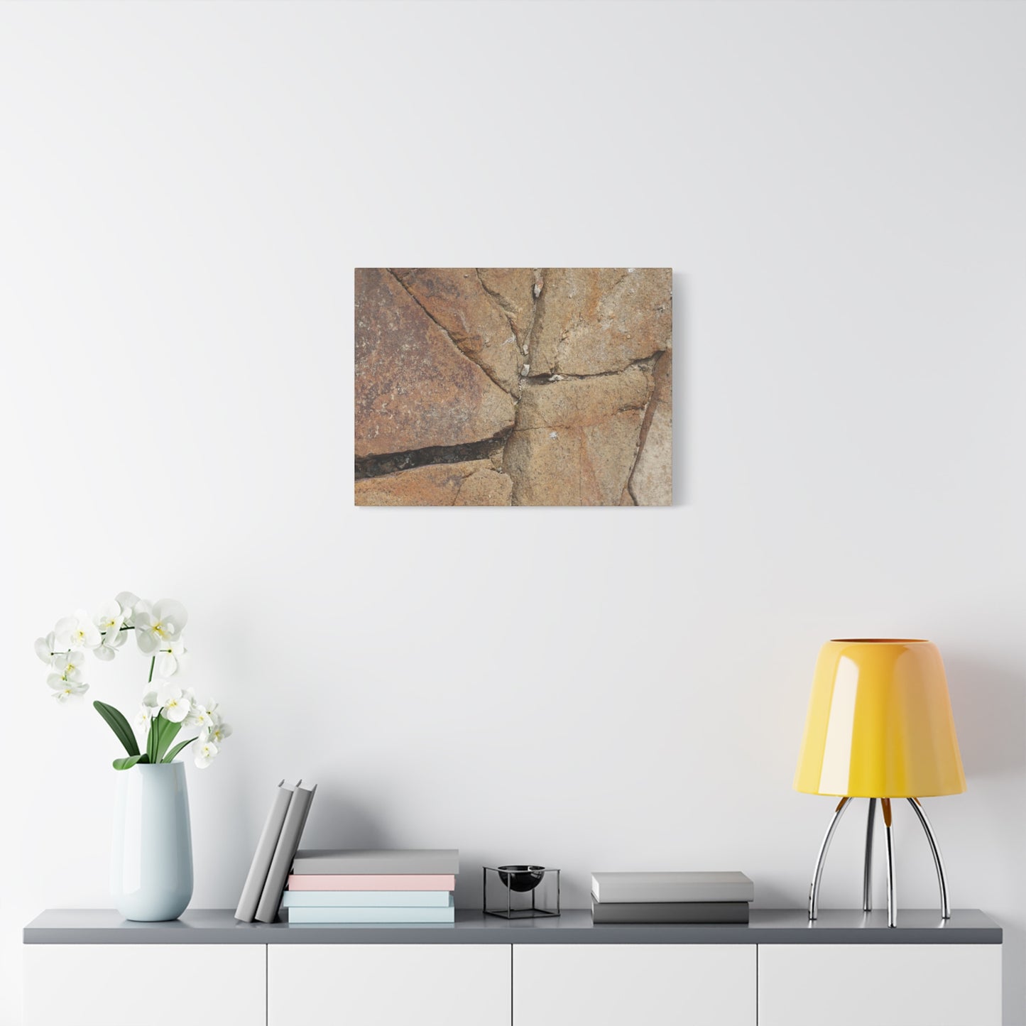 Cracked Earth's Canvas - Unique Frameless Canvas Wall Art