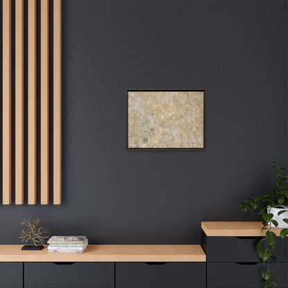 Bubbling Sand - Unique Stretched Canvas Wall Art