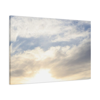 Whispers of Ethereal Light - Unique Frameless Canvas Wall Art