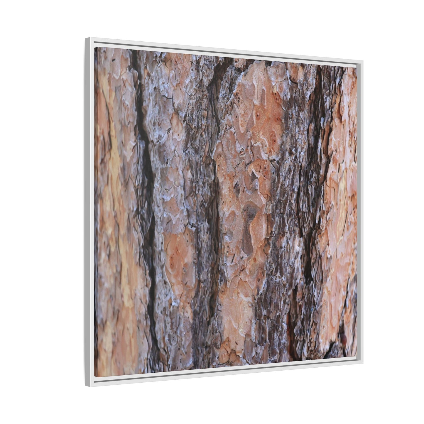 Earthy Embrace - Unique Stretched Canvas Wall Art