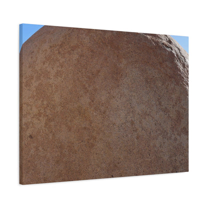 Stone Sphere of Silence - Unique Frameless Canvas Wall Art